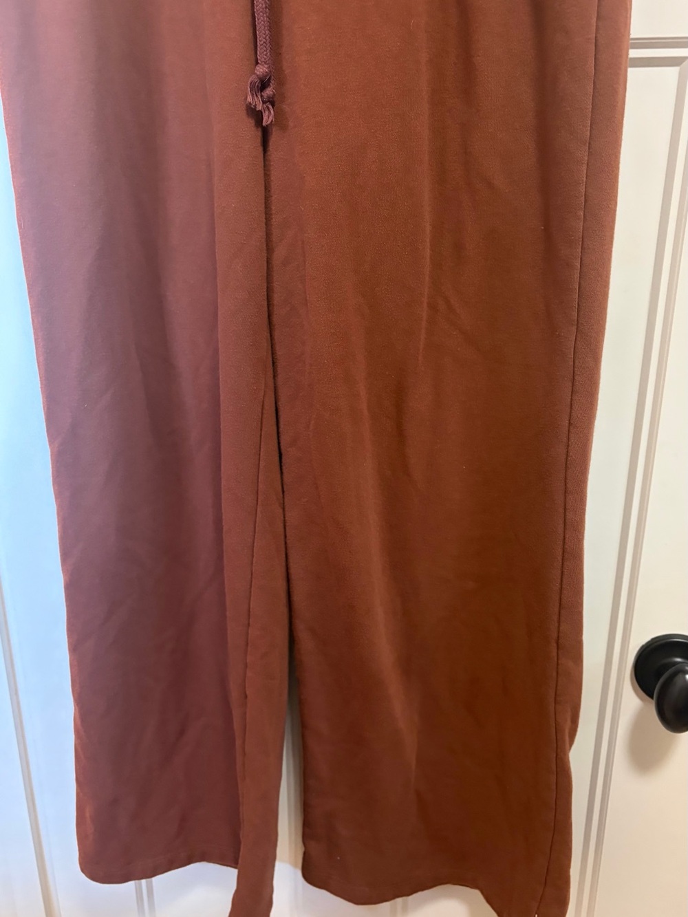 wild fable Rust Brown Wide-Leg Drawstring Pants